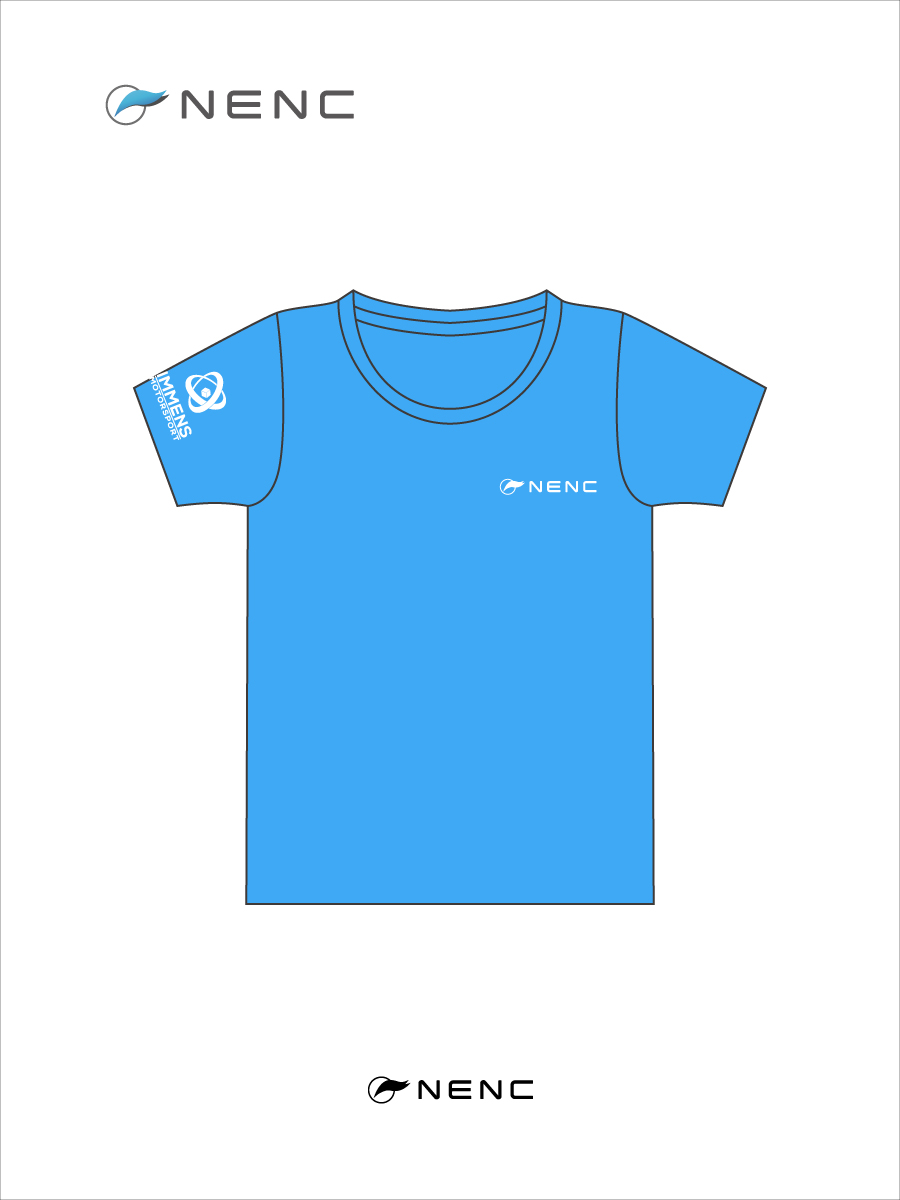 NENC Tシャツ ドライタイプ(ブルー) XXLサイズ