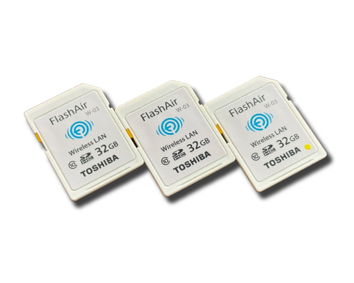 FlashAir W-03 32GB 3枚セット 中古 動作確認OK